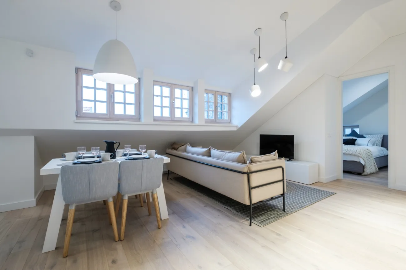 Penthouse centre su sodu – 1 nuotrauka iš 5